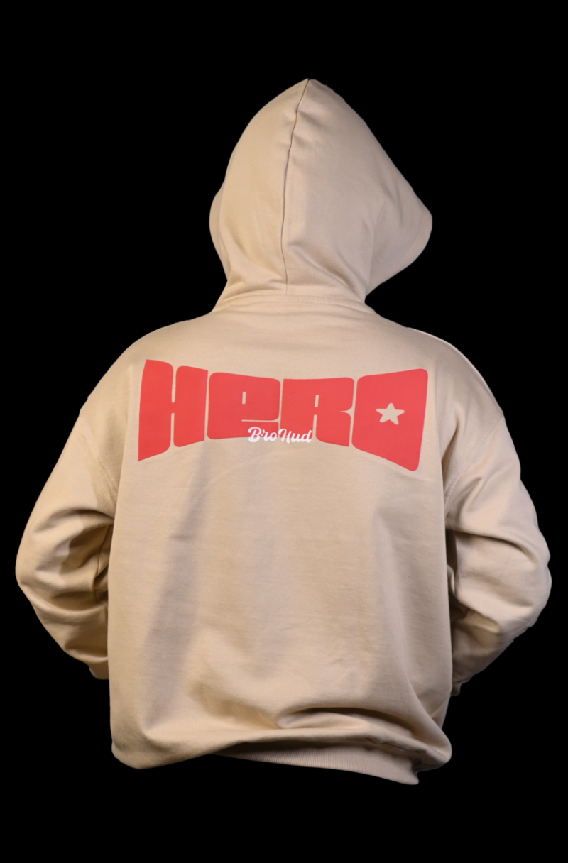 HERO HOODIE Peach [UNISEX]