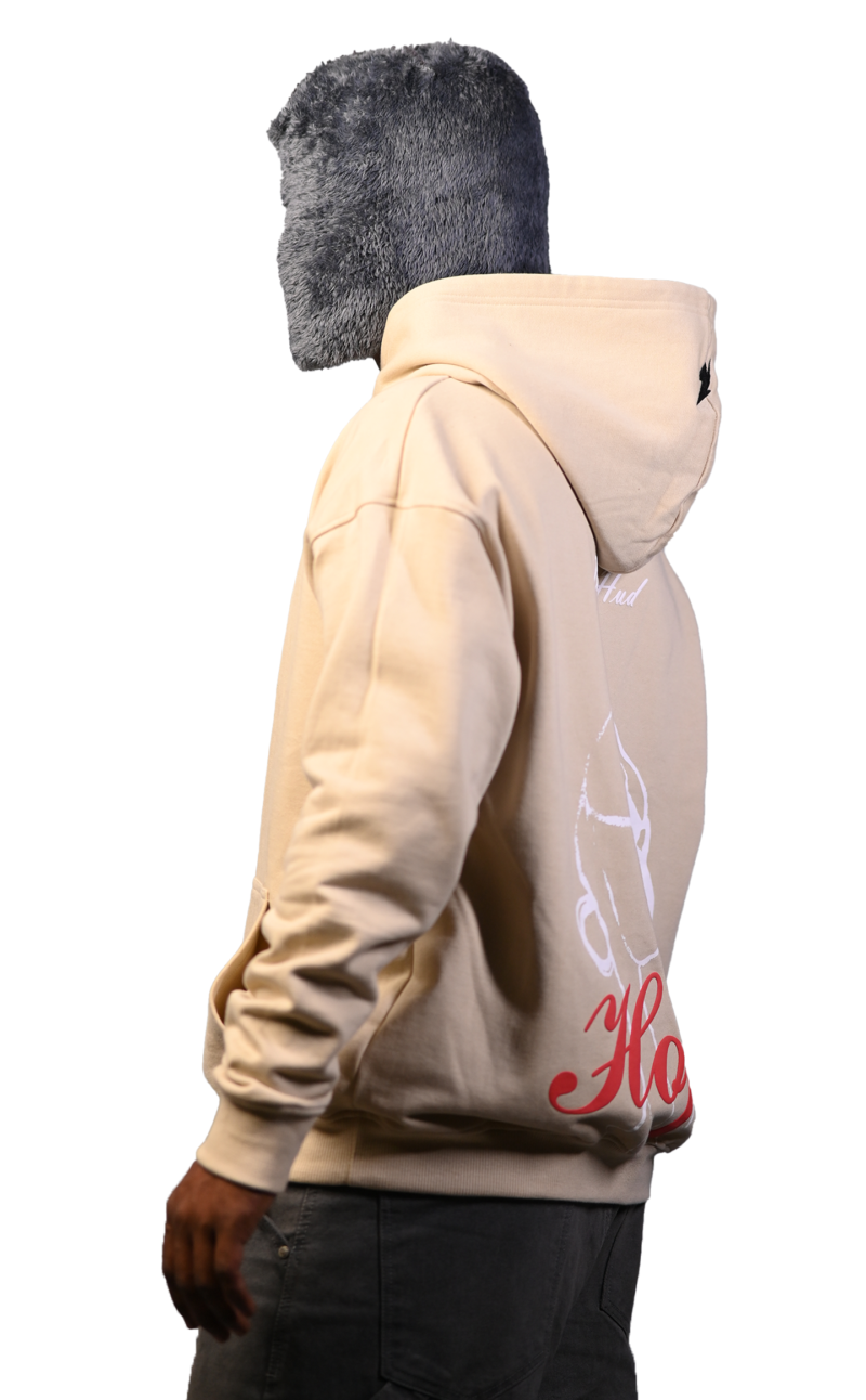 HOPE HOODIE Peach [UNISEX] - Image 4