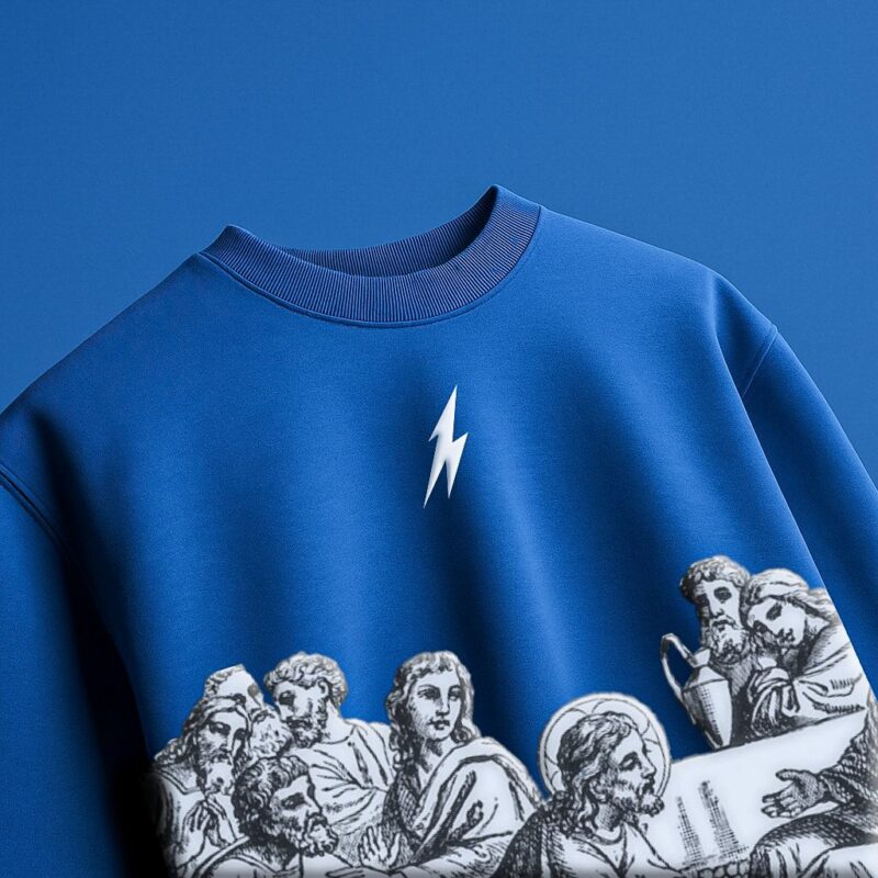 Ancient greek art royal blue T-shirt