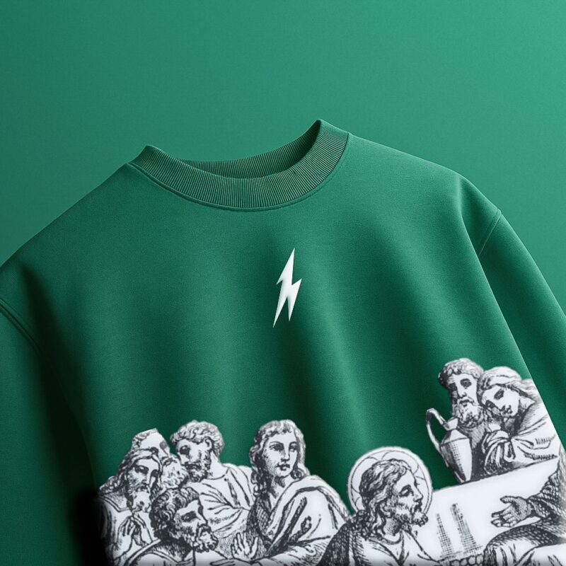 Ancient greek art royal green T-shirt