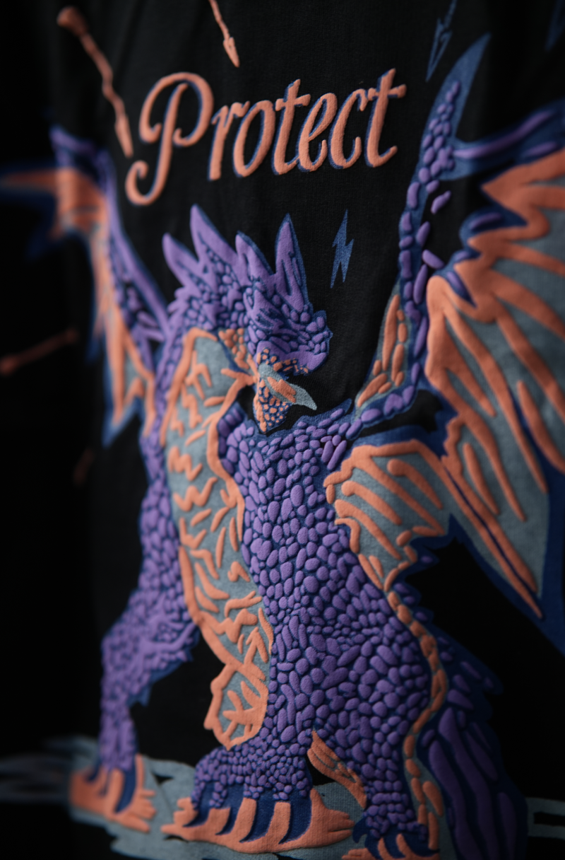 Dragon Black edition T-Shirt - Image 6