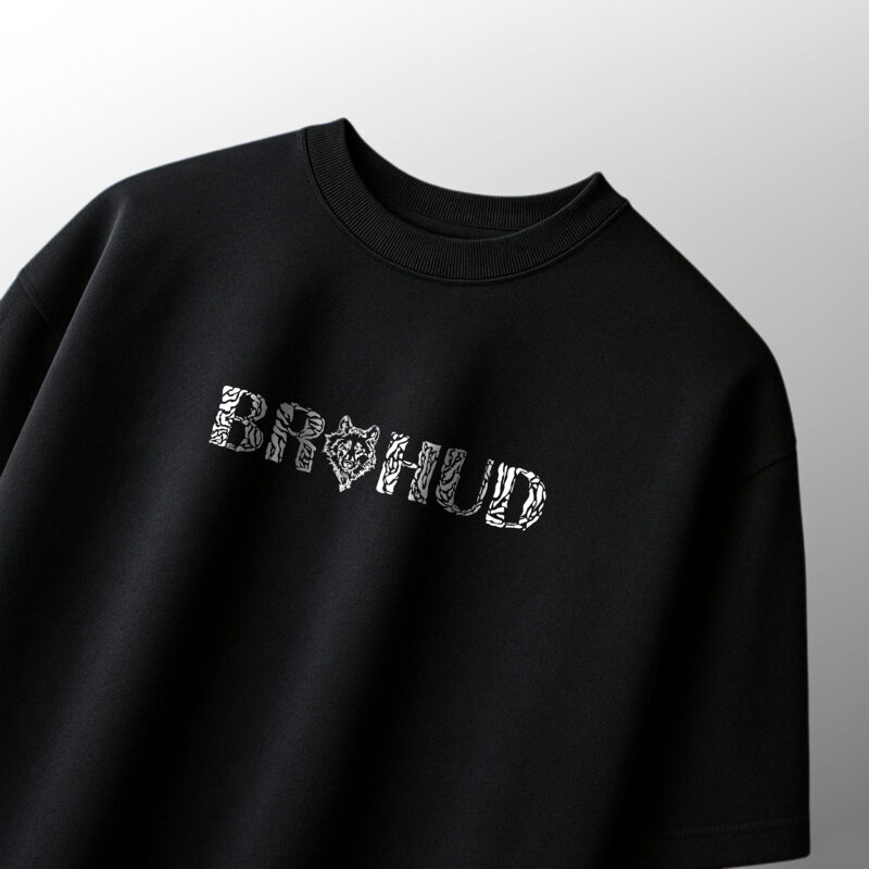 Wolf Black edition T-Shirt - Image 2