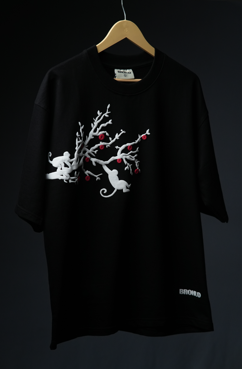 Crimson Jungle Black Edition T-Shirt - Image 2
