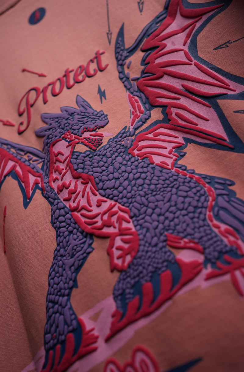 Dragon Light Pink edition T-Shirt - Image 4