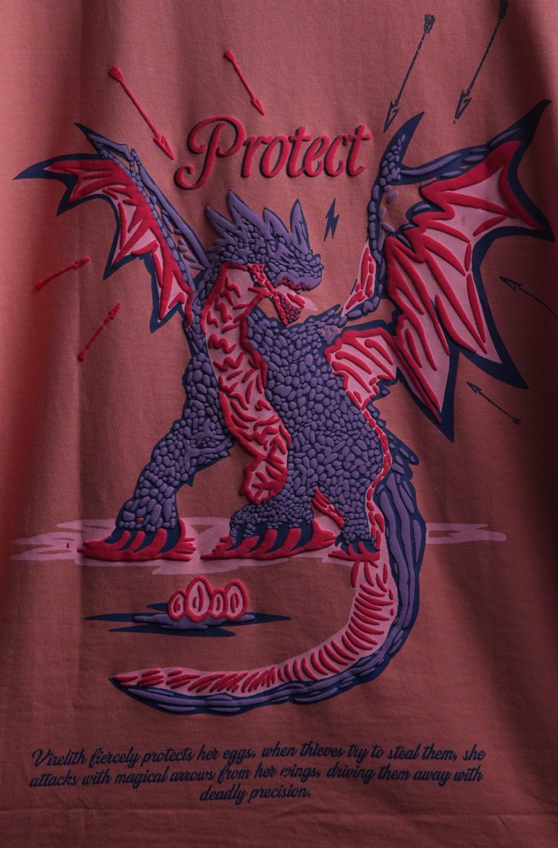 Dragon Light Pink edition T-Shirt - Image 3