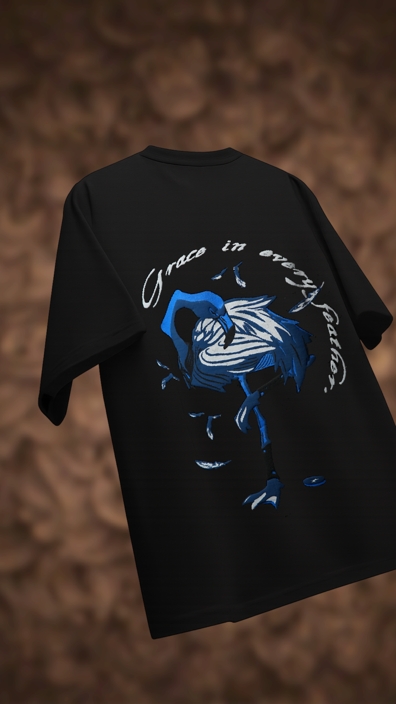 Flamingo Black  edition T-Shirt